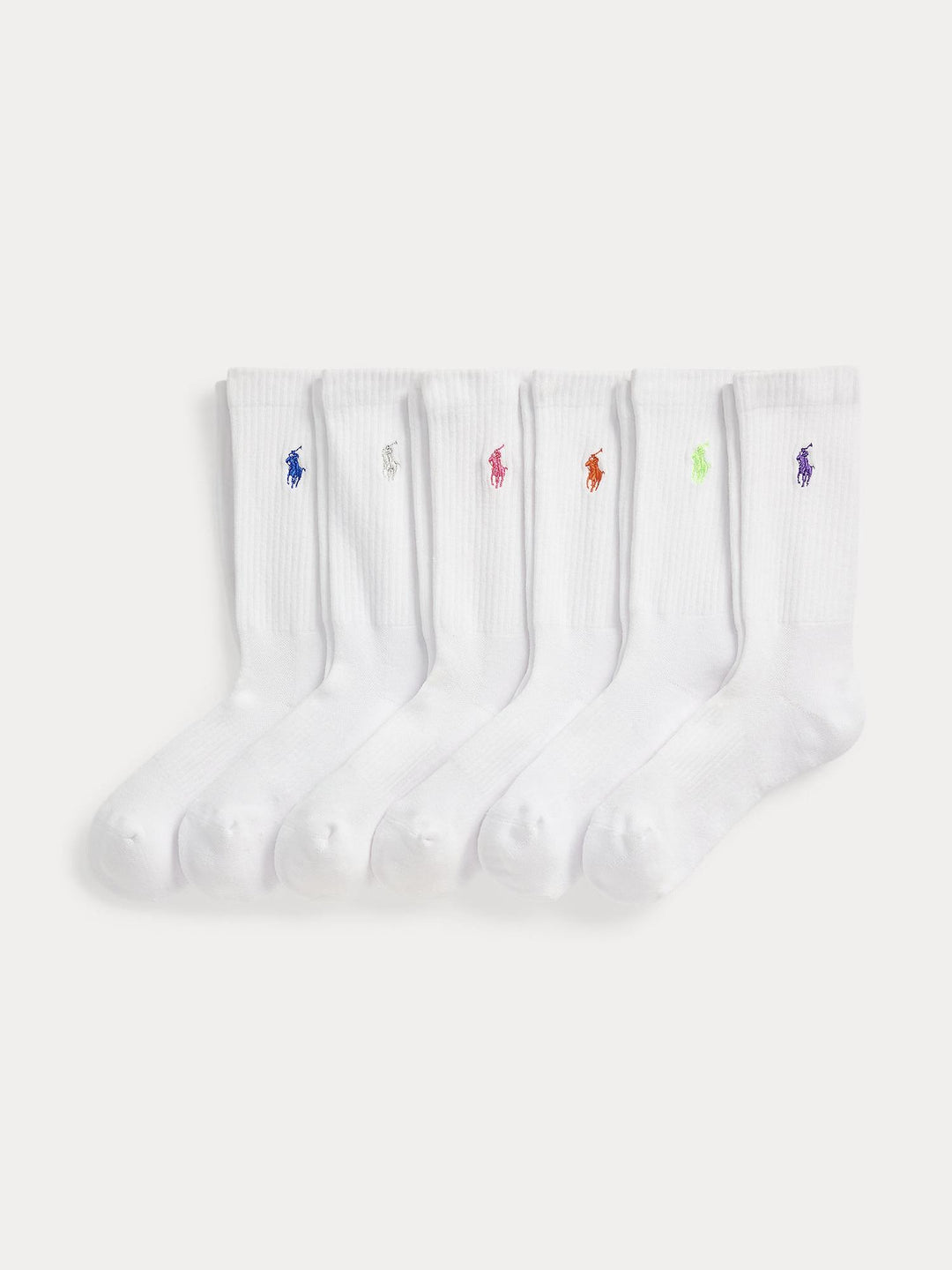 6-pk pony crew sock