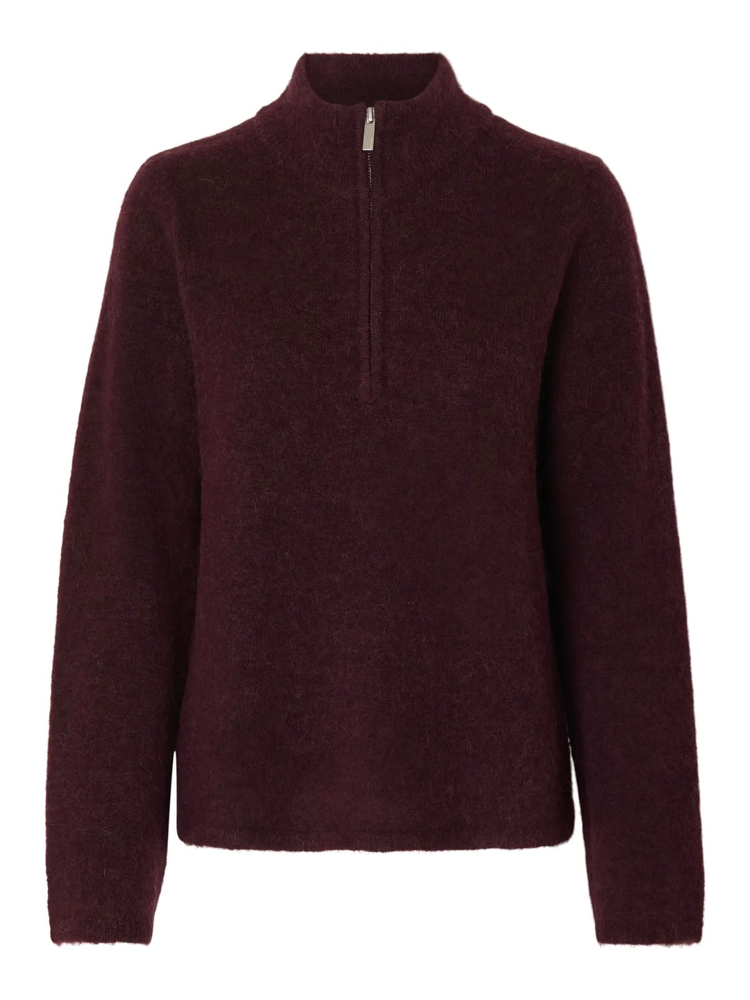 SLFLULU ls knit half zip
