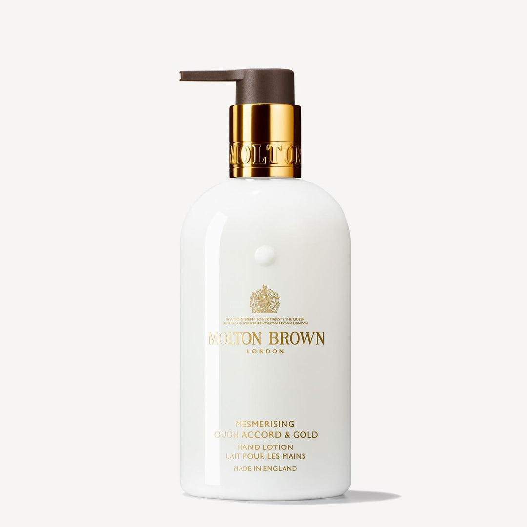 Mesmerising Oudh accord & gold hand lotion - 300ml