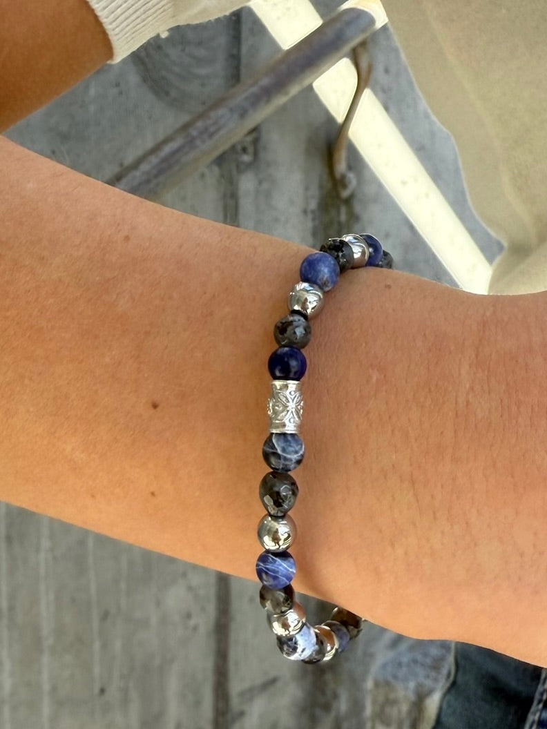 Grey London male bracelet