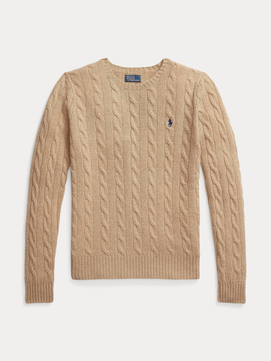 Cable Wool Casmere Crewneck