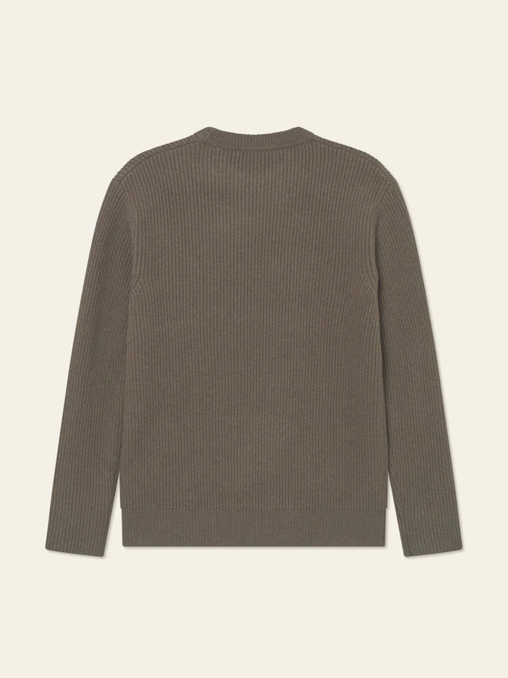 Eddie Wool Rib Rollneck Knit