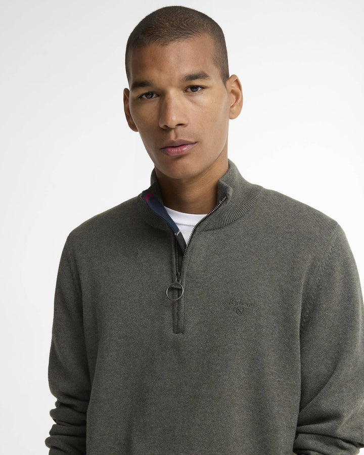 Cotton Half Zip