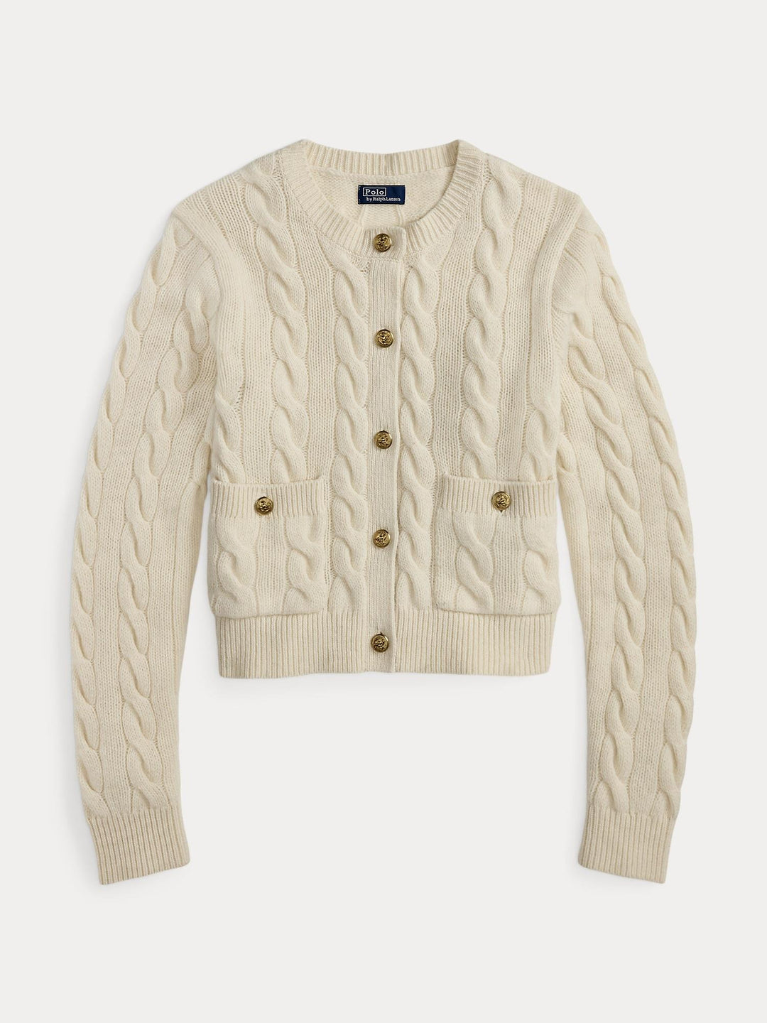Cable Wool Casmere Cardigan