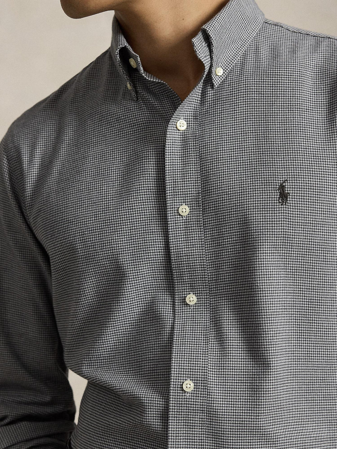 Custom fit performance twill shirt