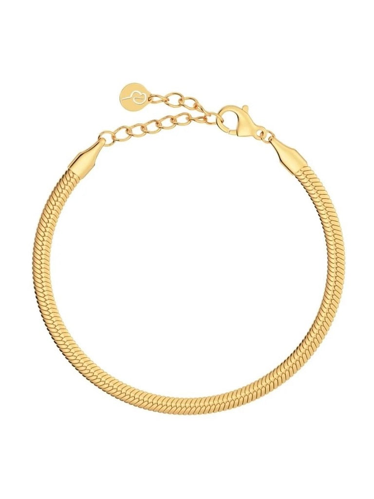 Herringbone Bracelet Gold