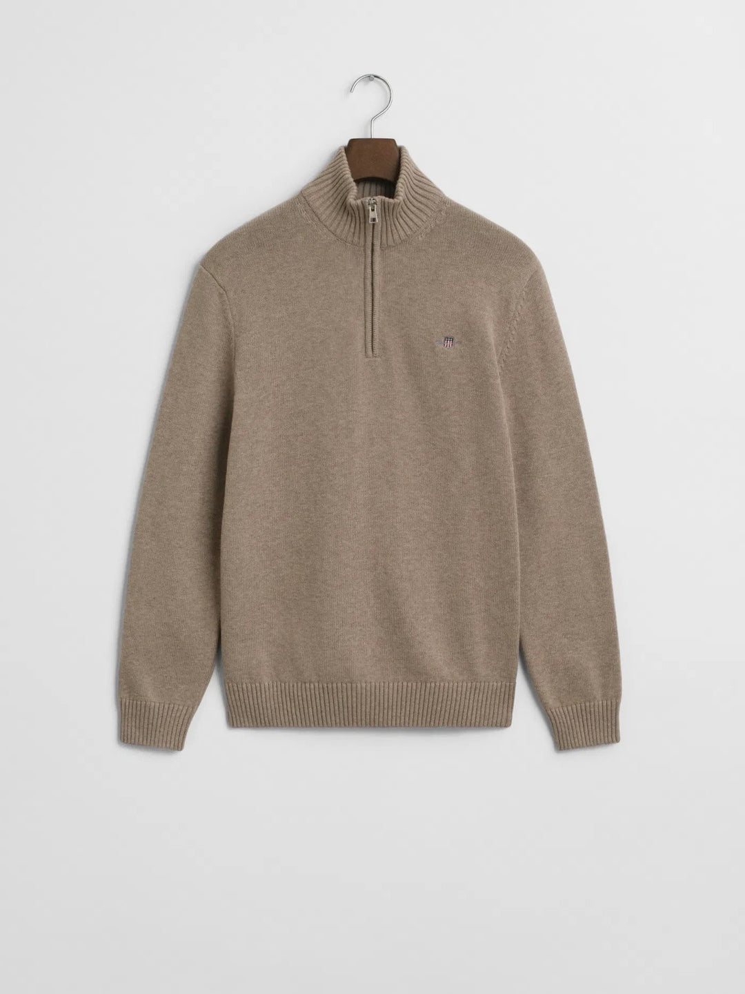 Casual Cotton Half Zip