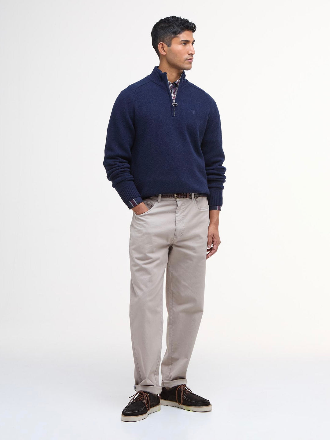 Grangetown Half Zip Knitted Jumper