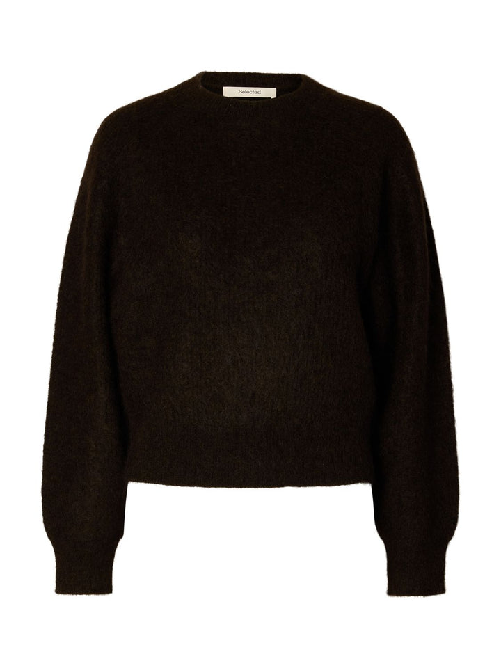 Slwmira Ls Knit Short O-Neck Noos
