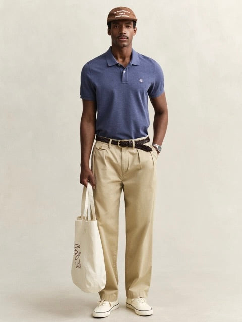 Reg Shield Ss Pique Polo