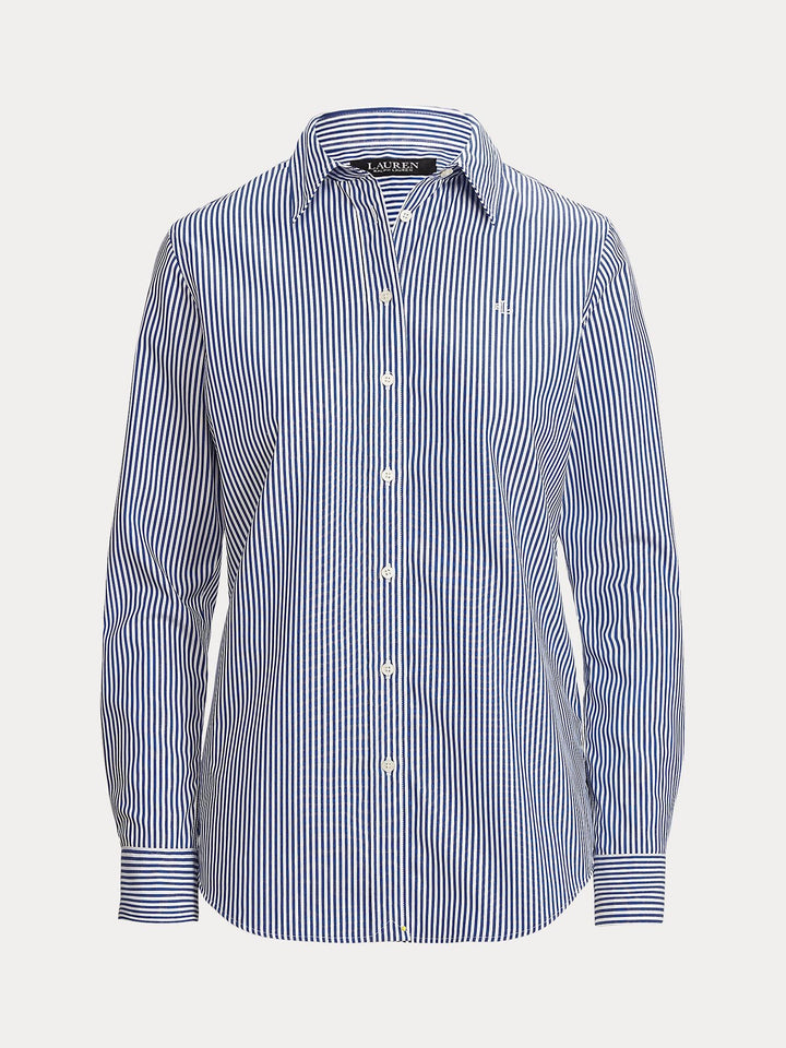 Striped Easy Cotton Shirt