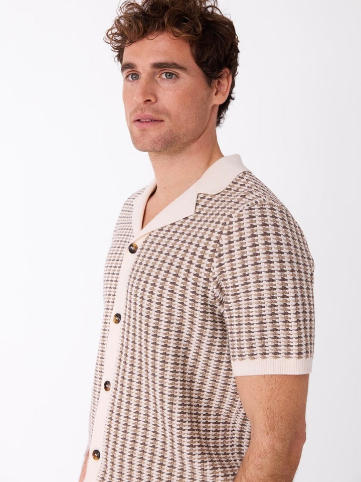 Marco Strikket Skjorte