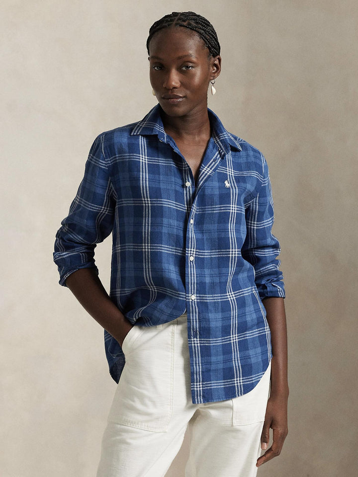 Plaid Linen Shirt
