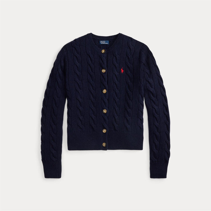 Cable Wool Casmere Cardigan