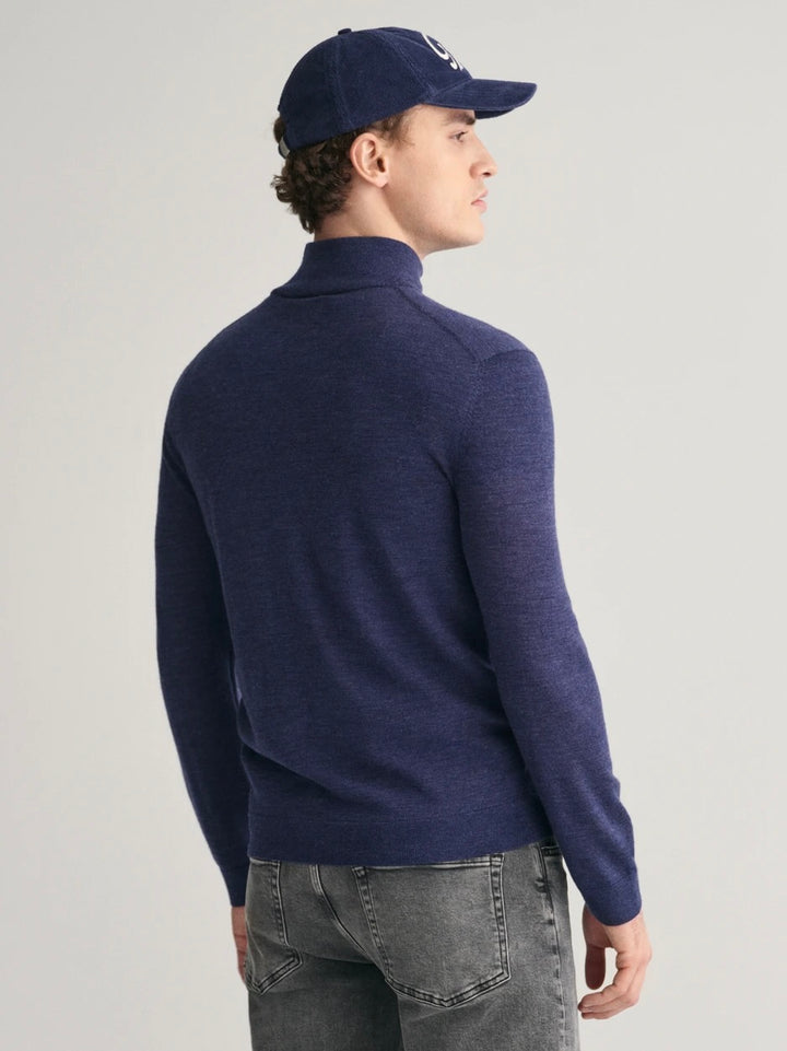 Extrafine Merino Wool Half Zip