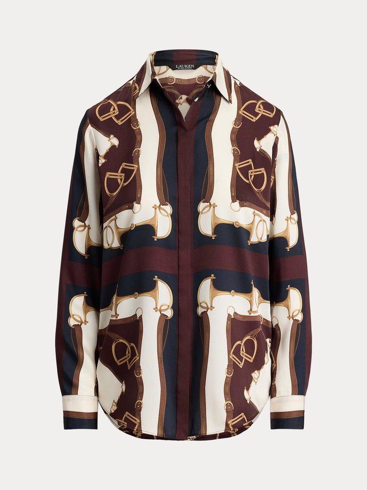 Classic fit equestrian shirt