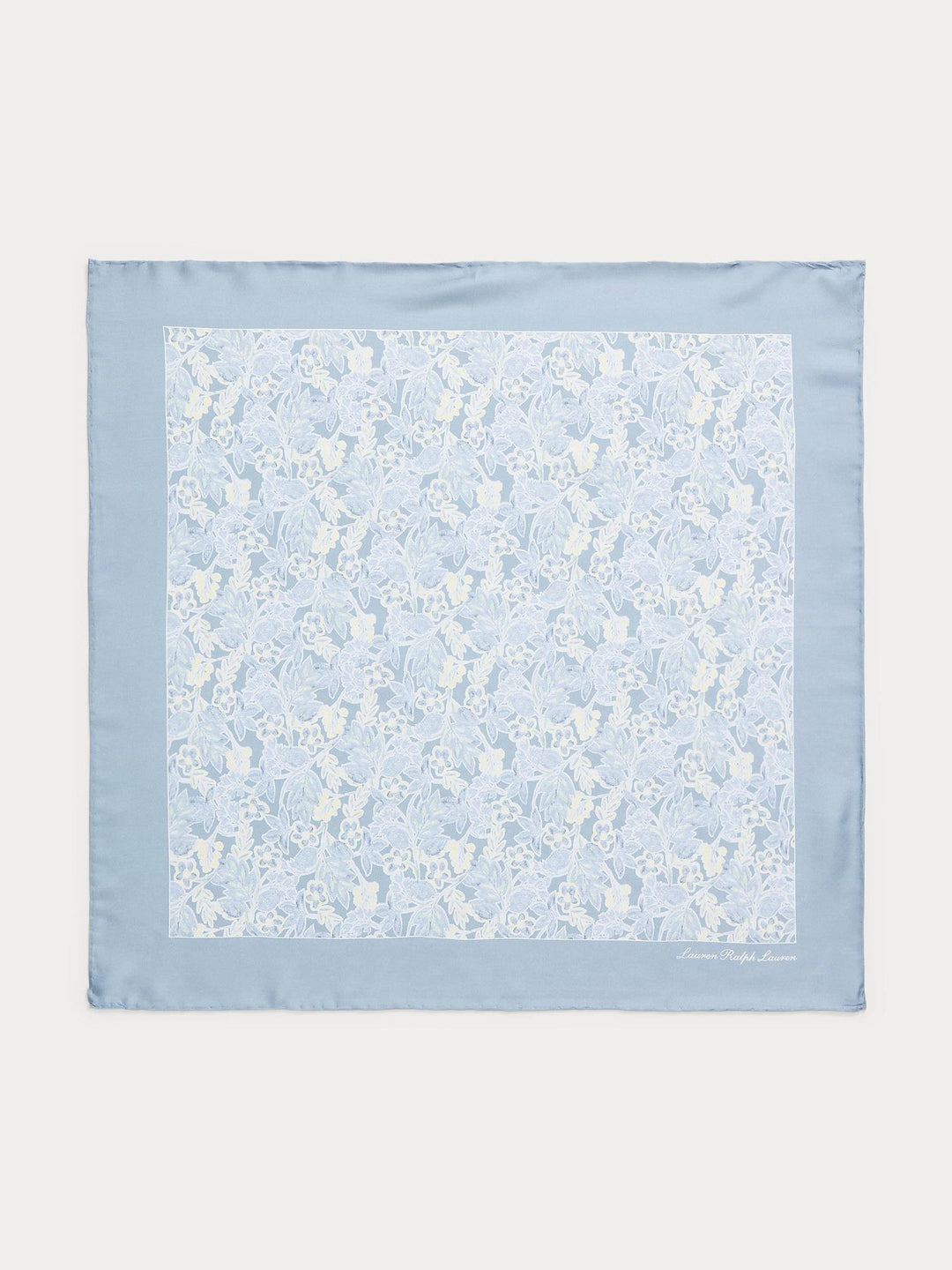 Floral Cotton Silk Scarf