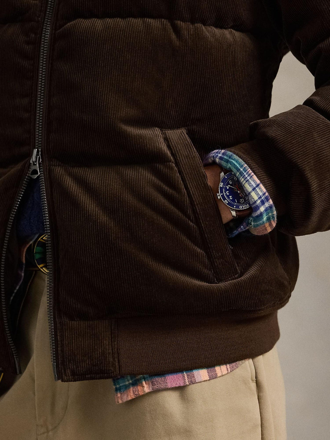 The Wyoming Corduroy Down Jacket