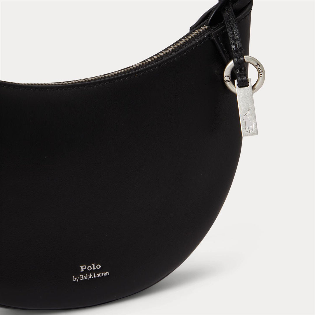 Polo id leather-studded mini chain bag
