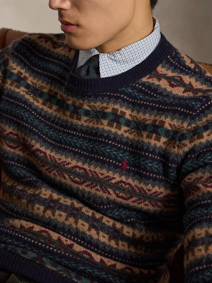 Fair Isle Wool Sweater