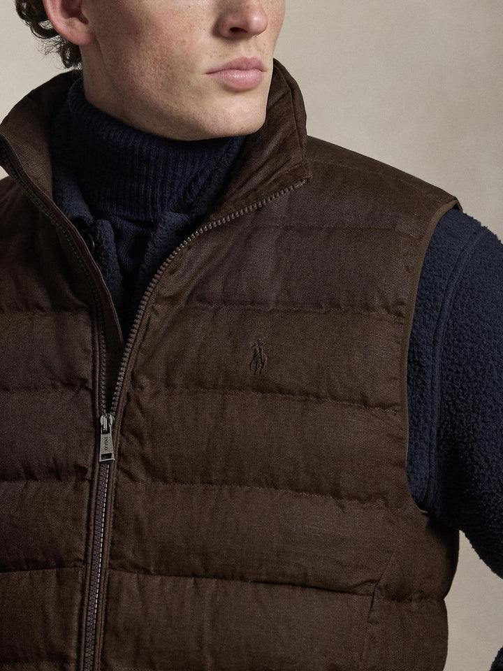 The Colden Linen Vest