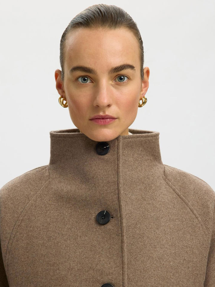 Slwzia-Vinni Wool Blend Coat