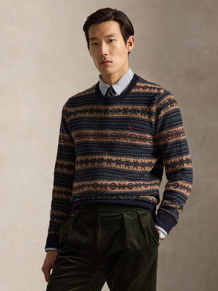 Fair Isle Wool Sweater