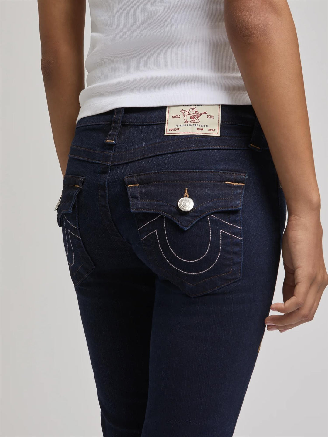 TRUE RELIGION JOEY LOW RISE FLARE