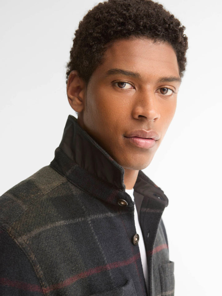 Barbour Woodlane Brushed Check Overshirt
