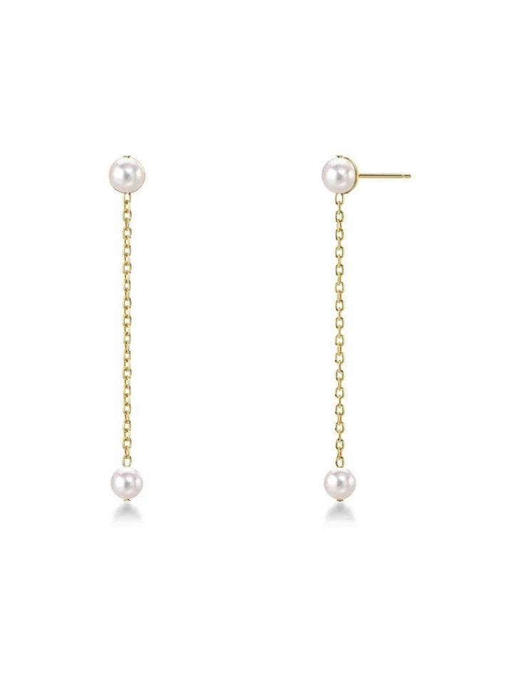 Pearly Earrings Gold