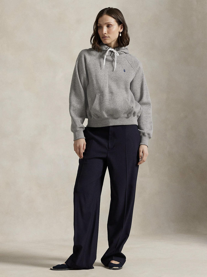 SHRUNKEN FIT FLEECE HOODIE