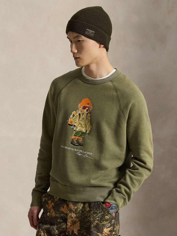 Polo Bear  Fleece Sweatshirt