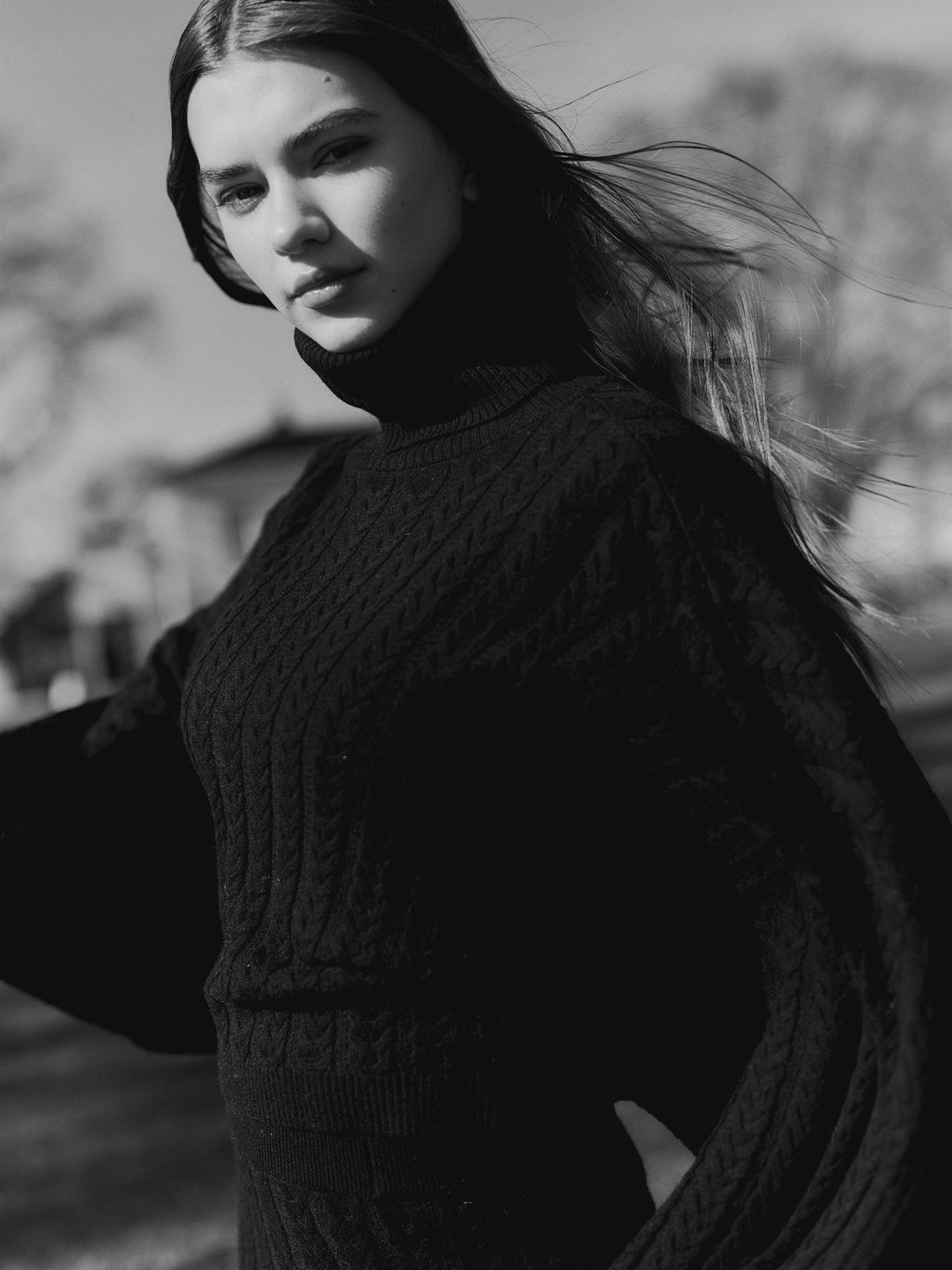 Mona Wool Poncho