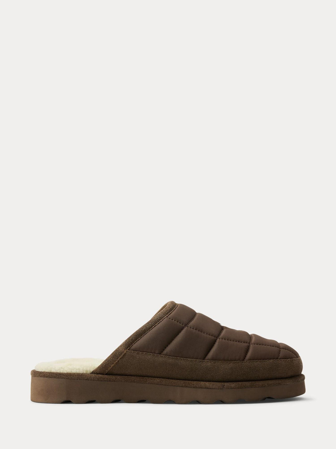 Reade Suede Trim Quilted Slipper