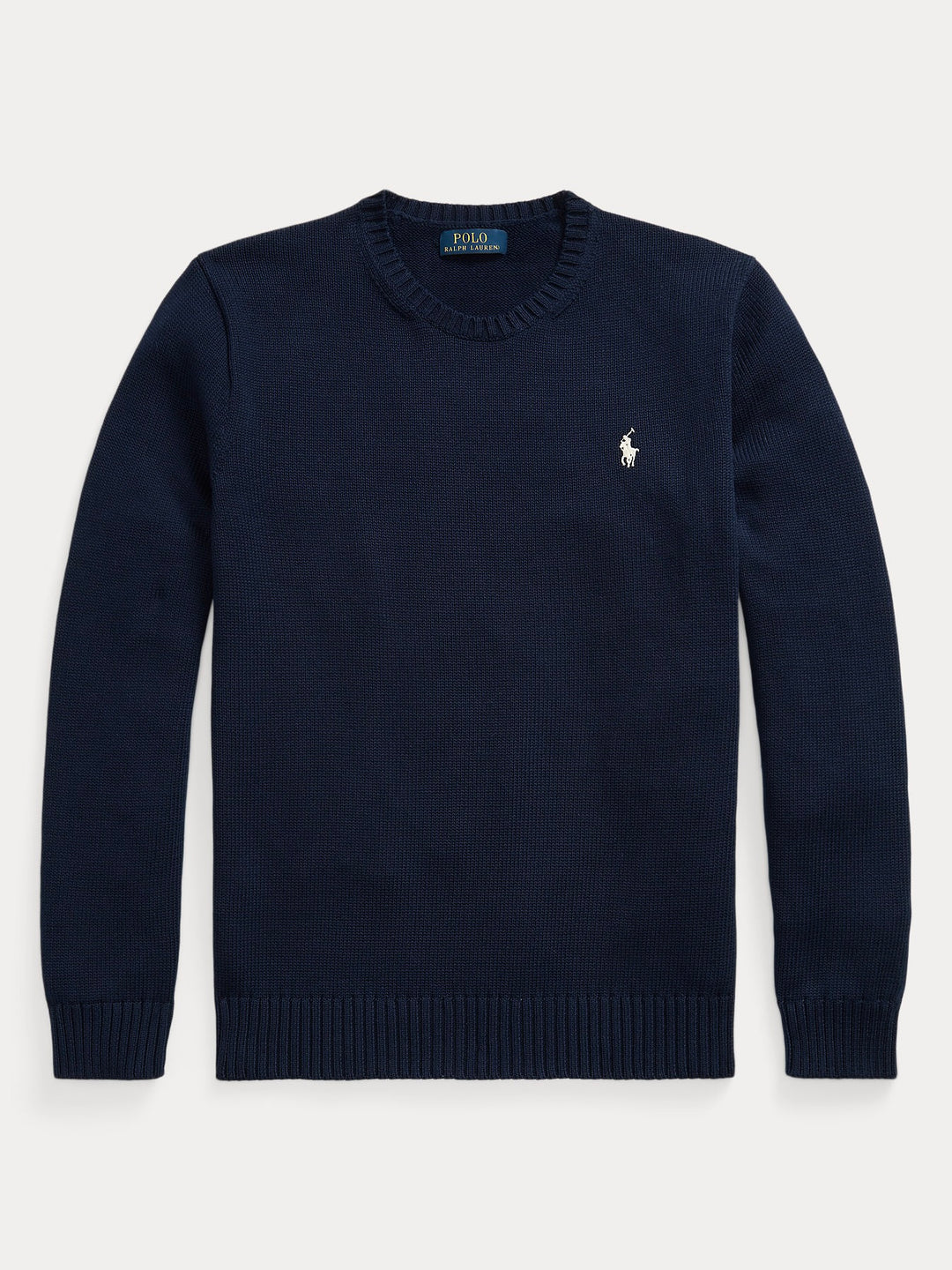Cotton crewneck sweater
