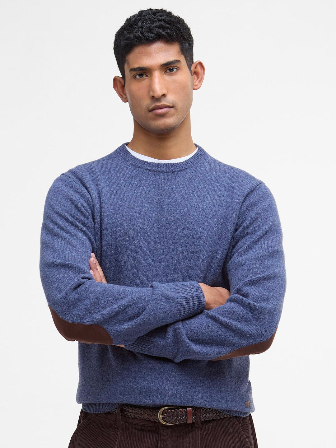 Essential Patch Crew Neck Sweater