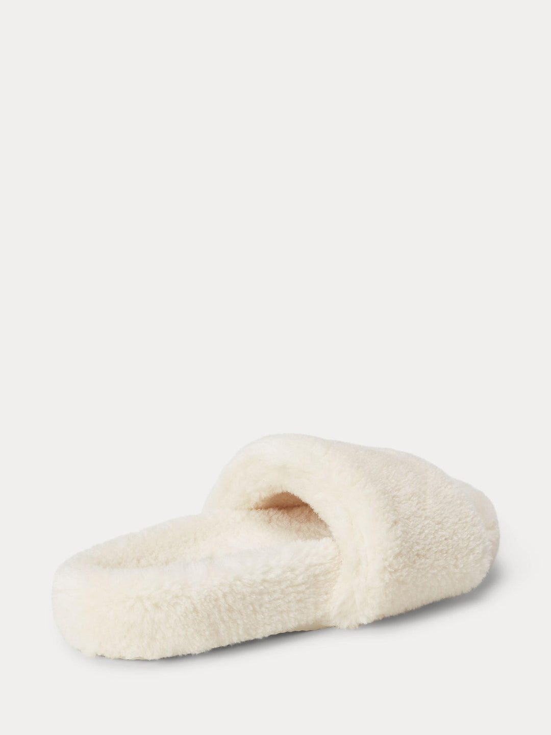 Faux shearling slipper