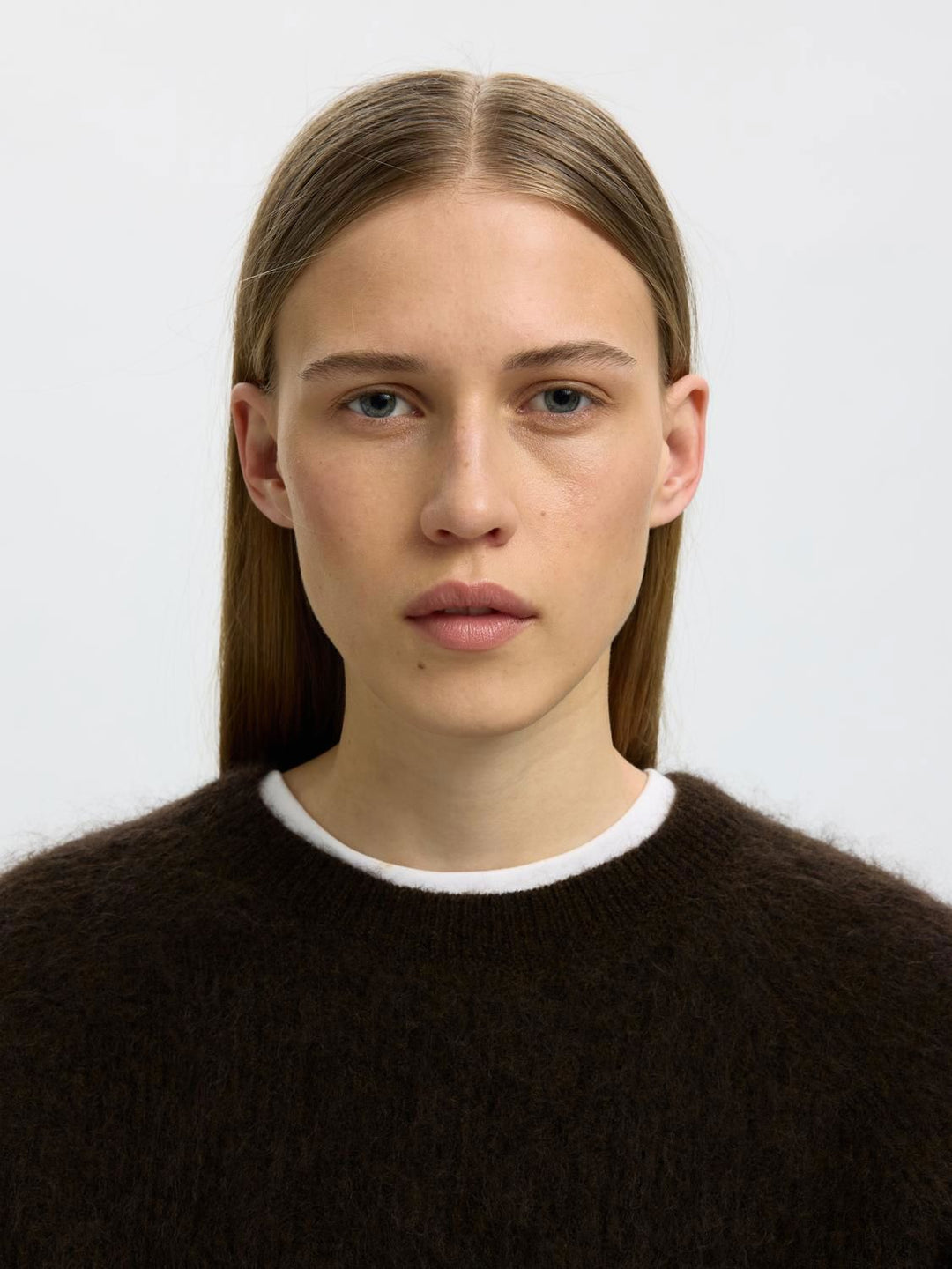 Slwmira Ls Knit Short O-Neck Noos