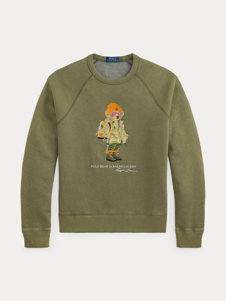 Polo Bear  Fleece Sweatshirt