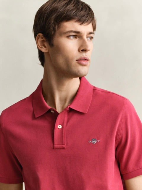 Reg Shield Ss Pique Polo