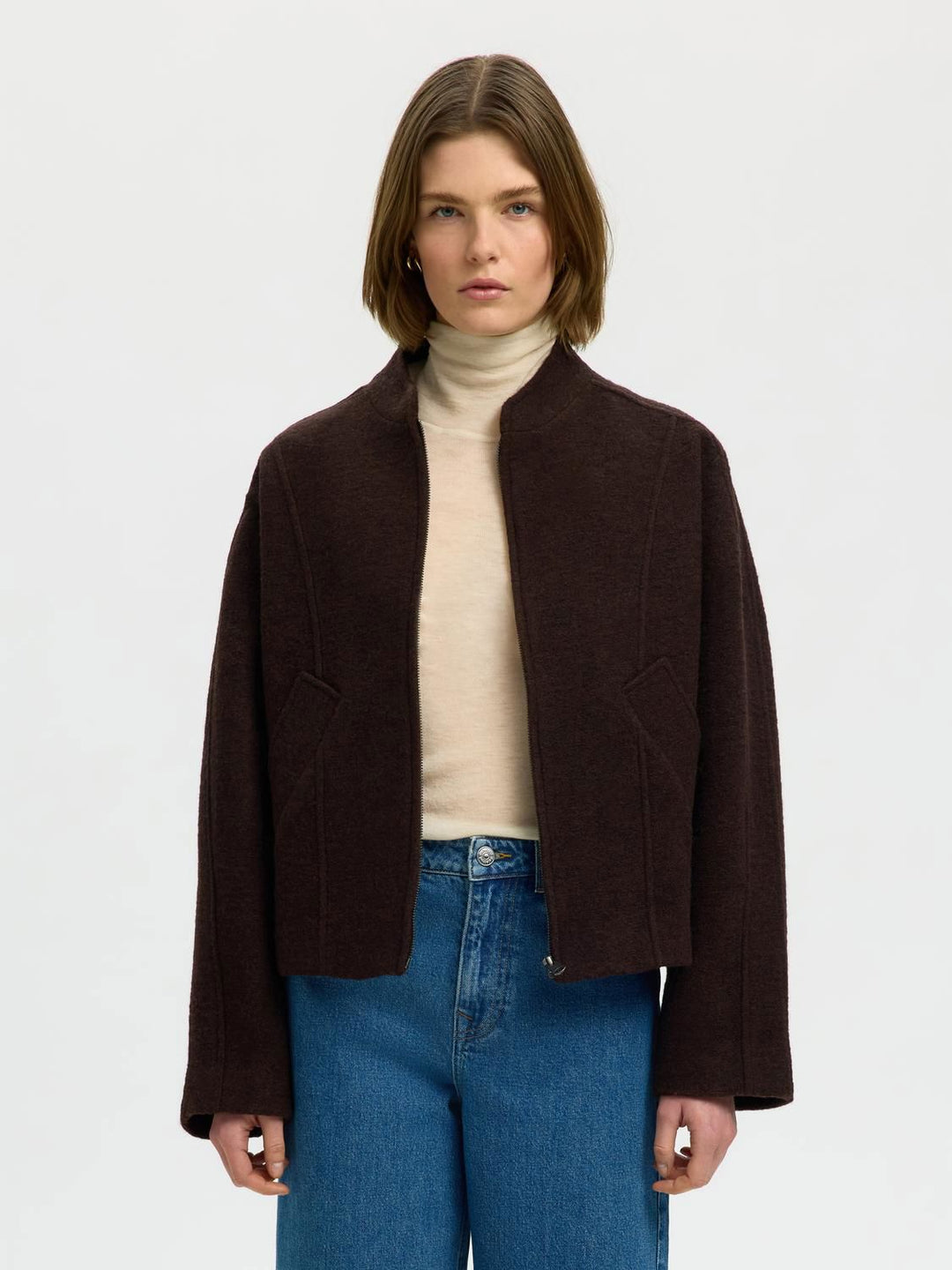 Slwjacqueline Wool Blend Jacket