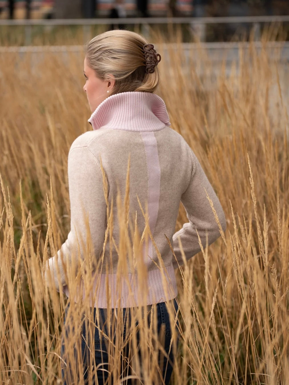Contrast Cardigan