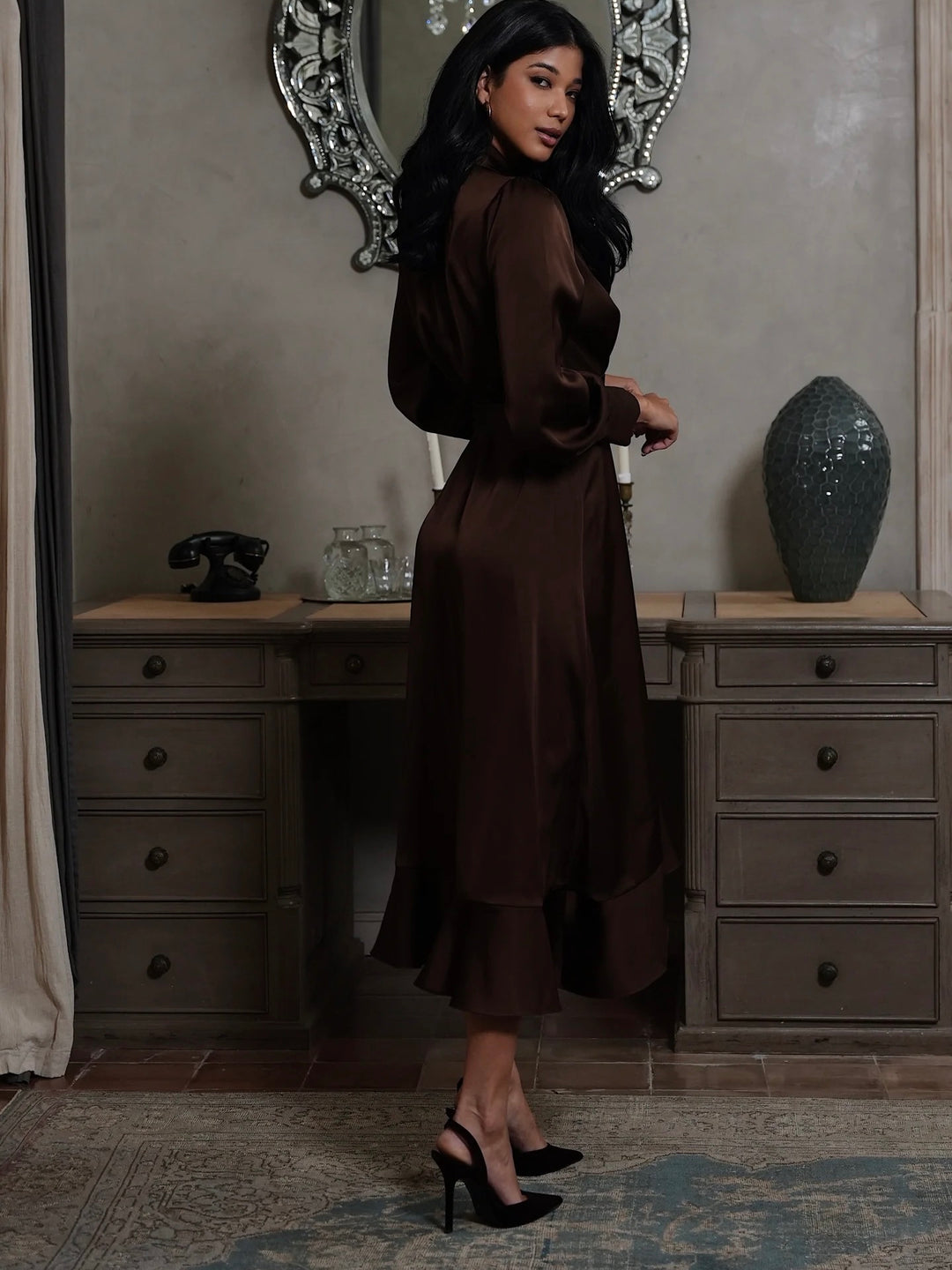 Iza midi dress