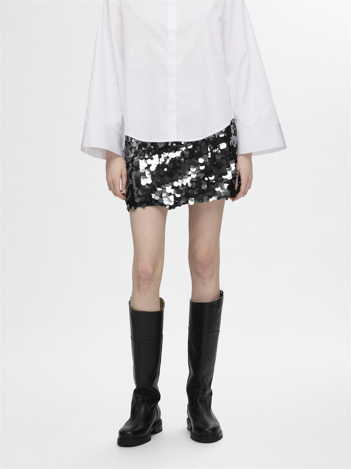 SLFTANA SEQUIN SKIRT