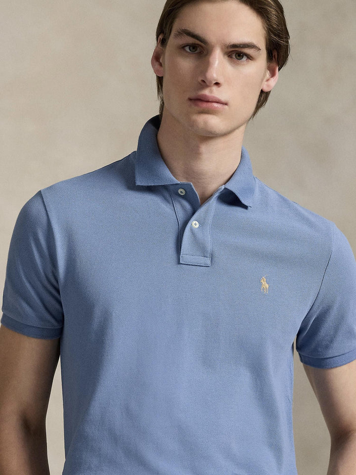 Custom slim fit mesh piqué