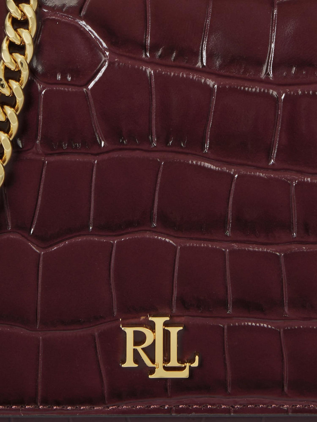 Croc-Embossed Medium Adair II Crossbody