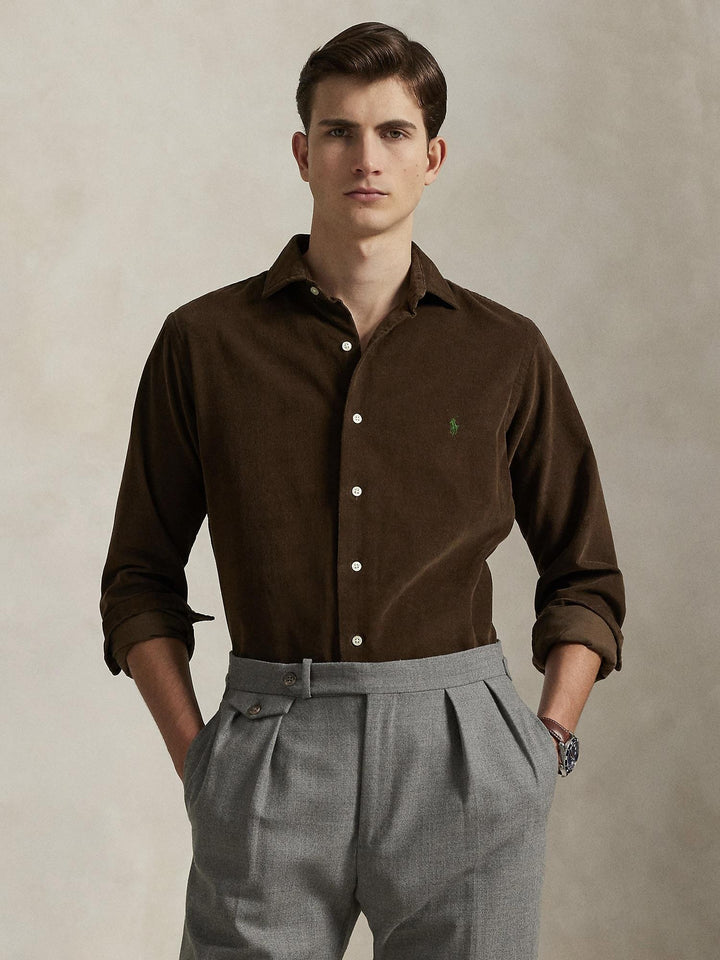 Custom Fit Corduroy Shirt