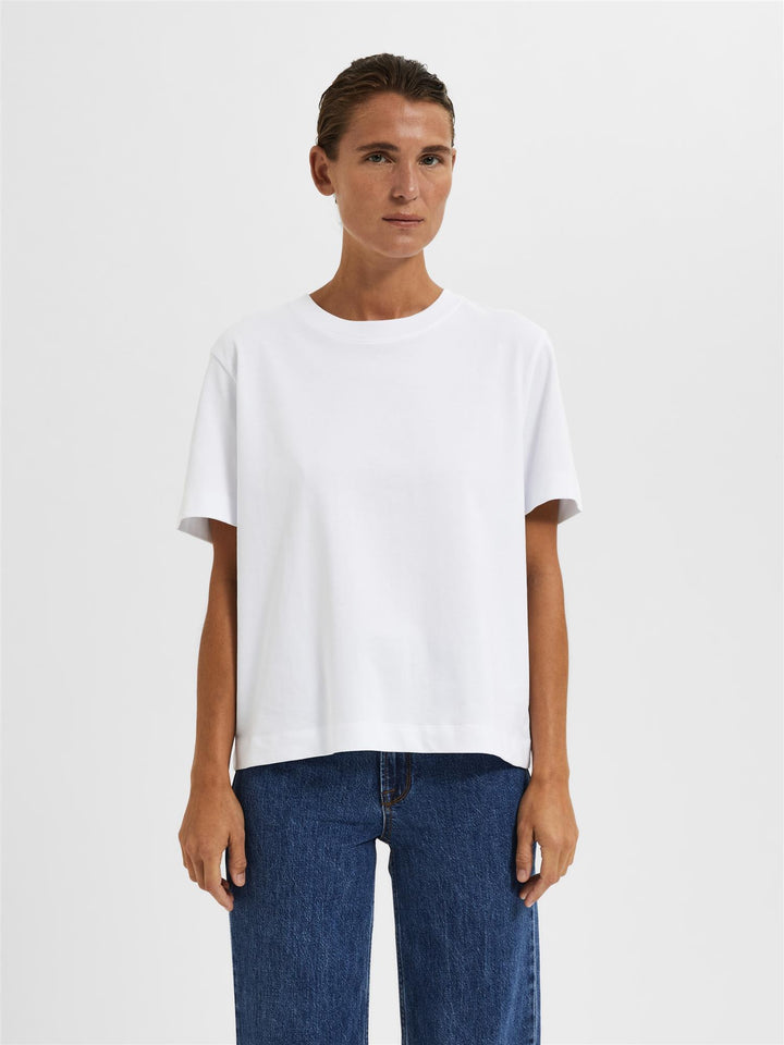 Essential ss boxy tee