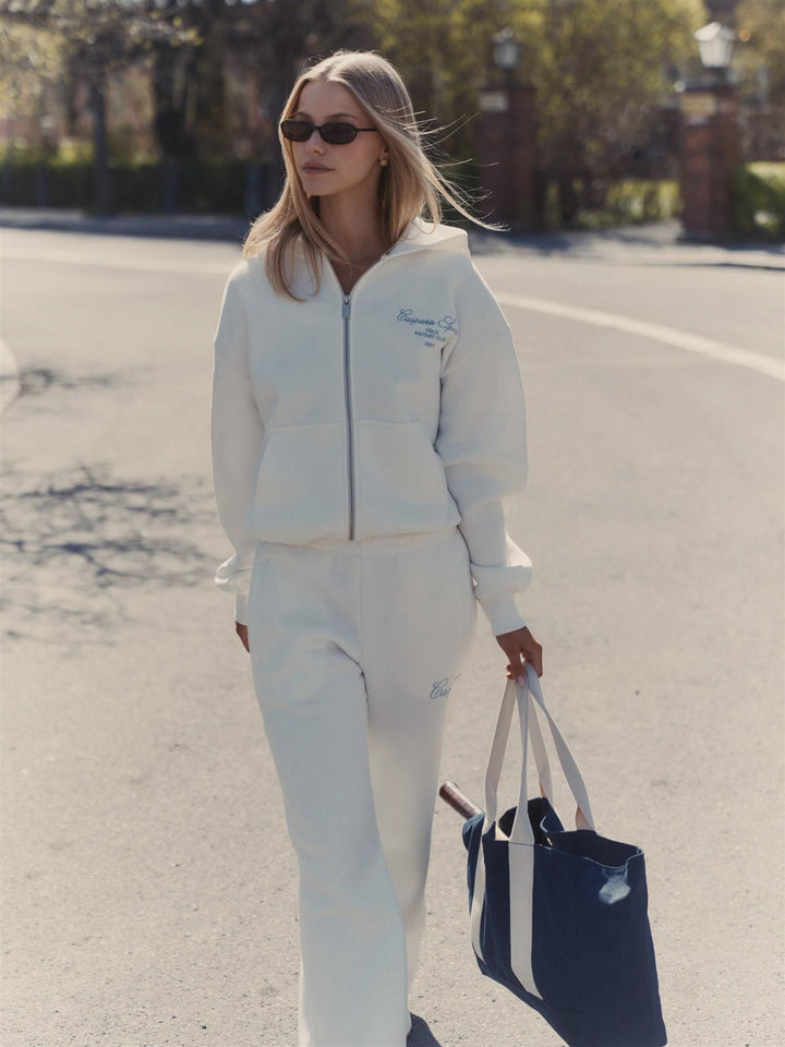 W. Raquet club zip hoodie