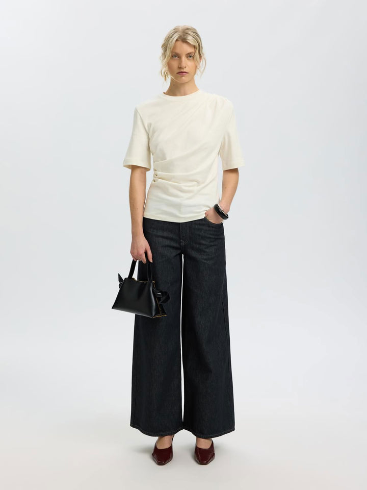 Slwtaj Light Twist Tee Noos